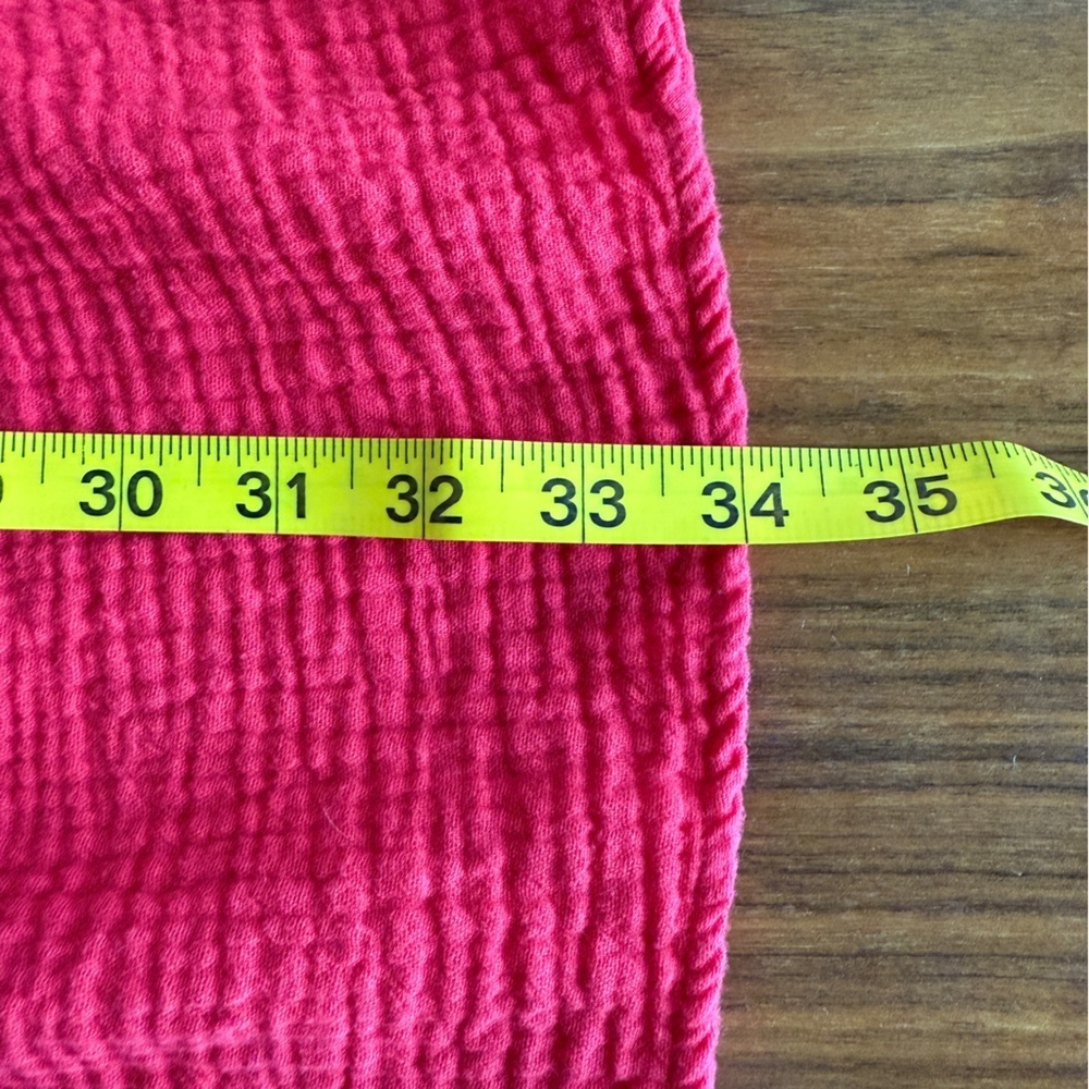 Tuckernuck Pomander Place Red Lightweight Gauze Morgan Dress XL - Picture 9 of 13